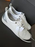 Bugatti Sneaker weiß Silber Gr. 42 neu mit Etikett Niedersachsen - Gieboldehausen Vorschau