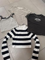 H&M Mädchen Shirts Set gr 152/158 grau schwarz Tshirts Duisburg - Homberg/Ruhrort/Baerl Vorschau