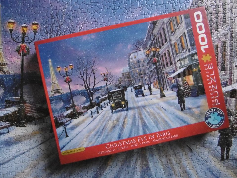 Eurographics Puzzle Paris Christmas Smart Cut 48 x68 cm in Schlüchtern