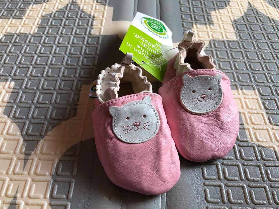 Baby Schuhe Krabbelschuhe Lauflernschuhe Leder in Potsdam
