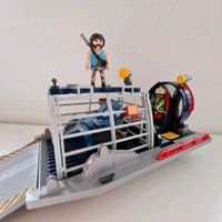 Playmobil 9433 - Propellerboot mit Dinokäfig Sachsen - Chemnitz Vorschau