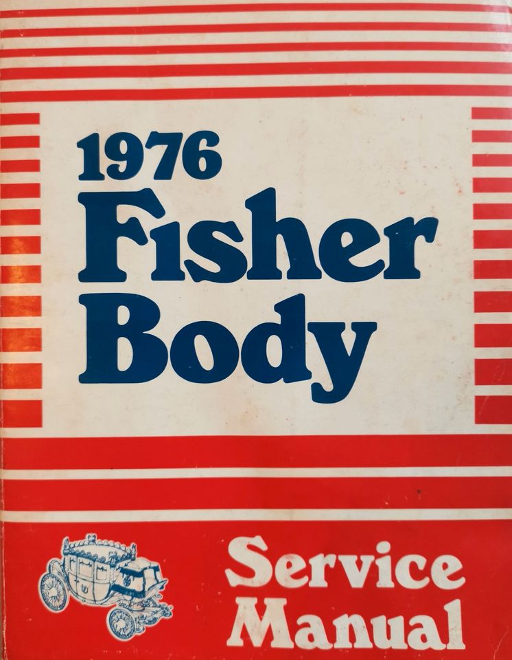 Original GM Fisher Body Werkstattbuch Chevy,Pontiac,Olds,Buick,Ca in Osdorf