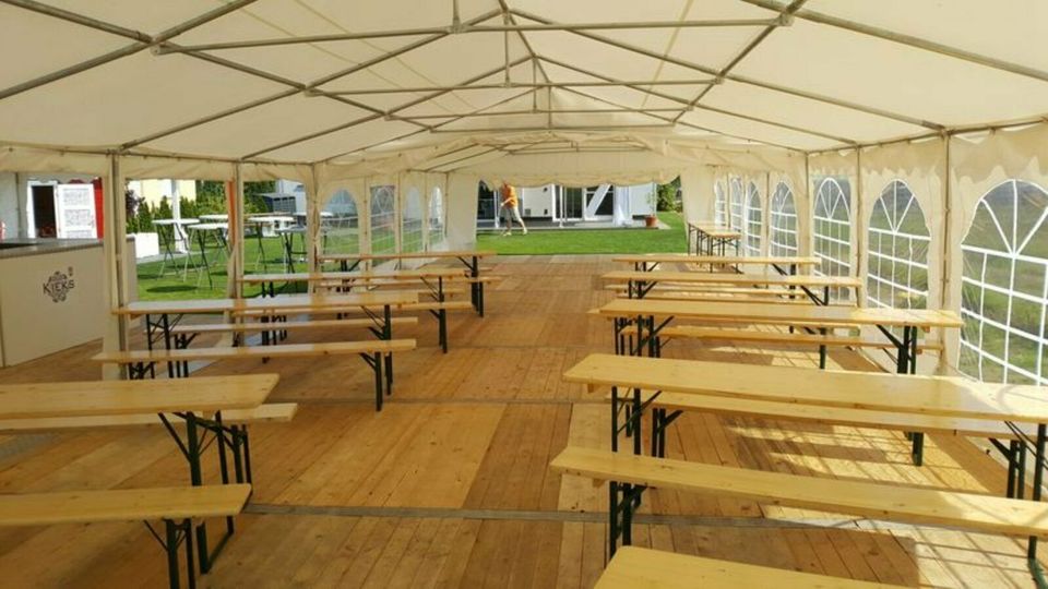 Partyzelt Zelt 4 x 6 Meter mieten leihen #Zeltverleih in Elsterwerda