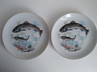 Sue Ceram Japan Fischteller 1950er Vintage Sammler Teller 2-tgl. Elberfeld - Elberfeld-West Vorschau