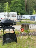 Utschak Feuertonne Gulaschkanone Kazan Kasan Gasofen Feuerplatte Niedersachsen - Ganderkesee Vorschau