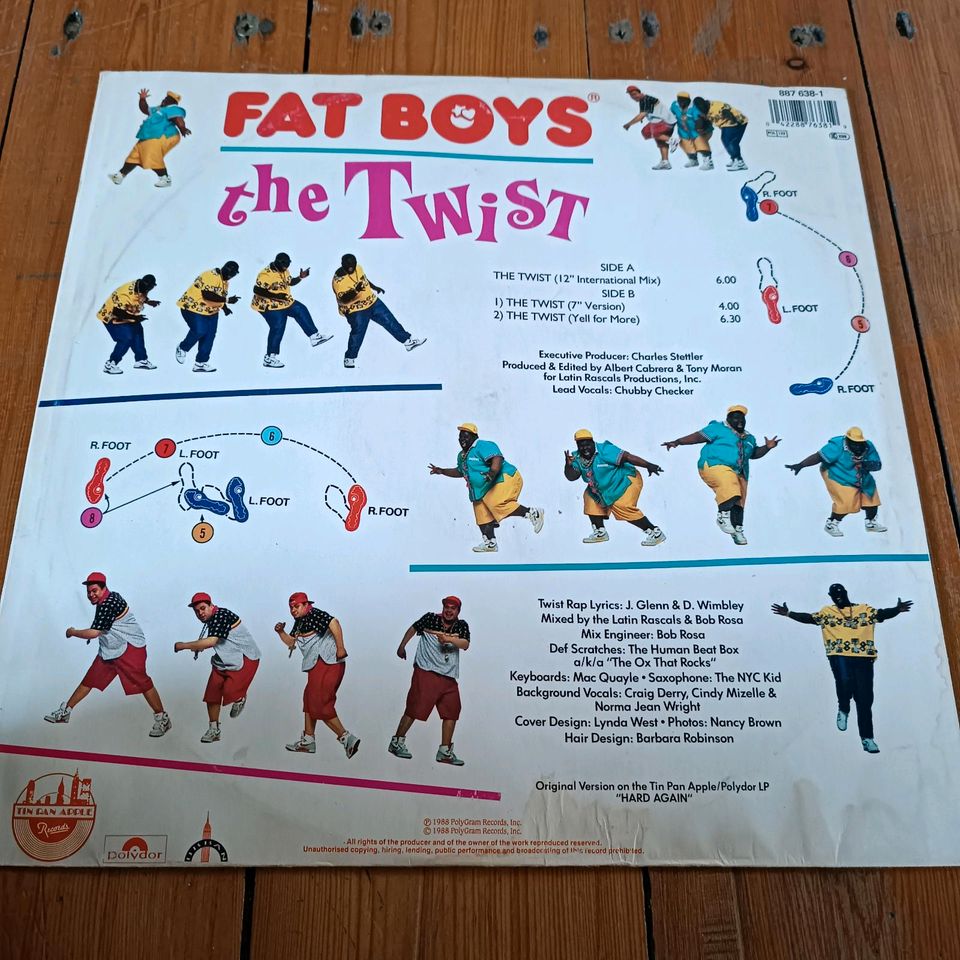 Fat Boys the Twist Platte in Treuenbrietzen