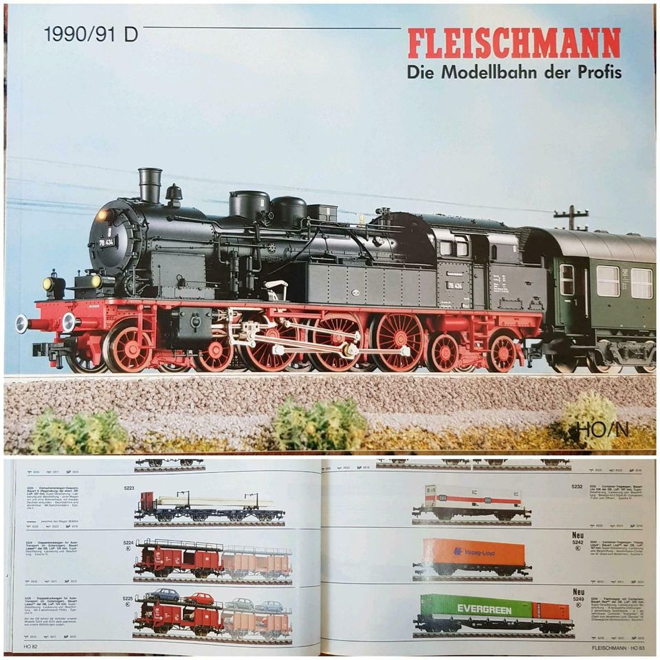 Fleischmann Katalog 1990 / 91, Top Zustand in Berlin
