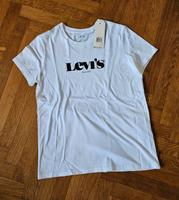 NEU mit Etikett Original Levis Damen Shirt weiß schwarz M 38 Sachsen-Anhalt - Weißenfels Vorschau