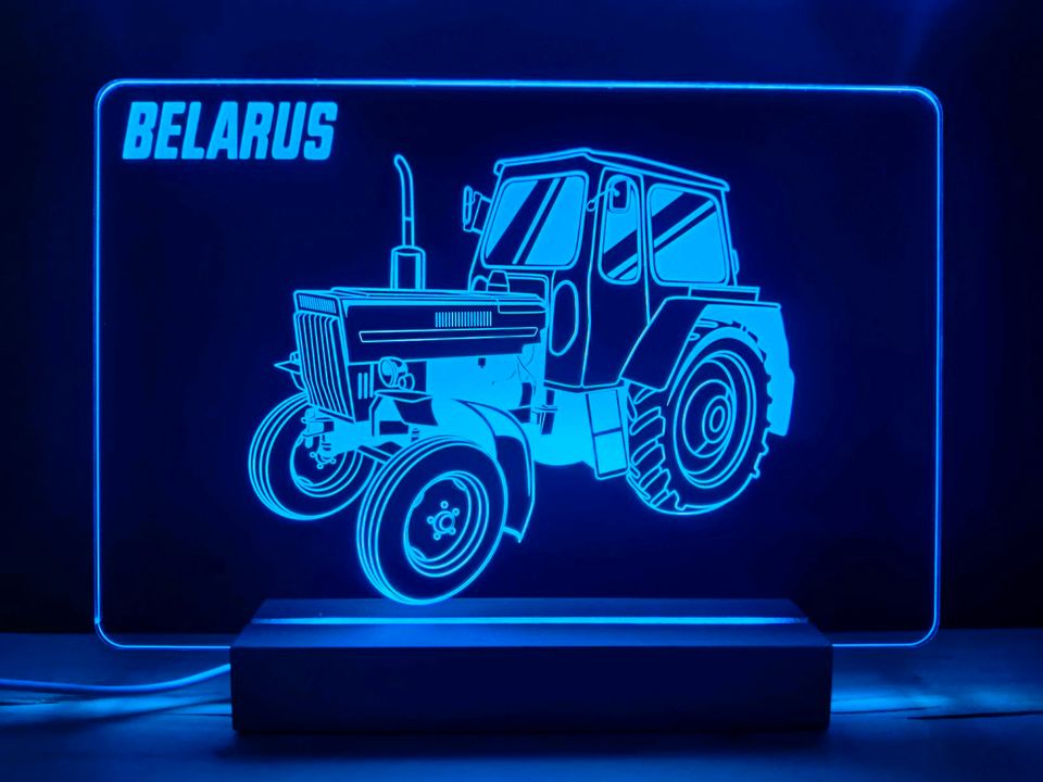 Belarus MTS 80 Oldtimer LED Schild Maschine Fahrzeug DDR Robur in Emlichheim