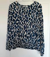 Bluse von Street One Größe 40 blau/grau Hessen - Hanau Vorschau