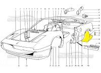 FERRARI 308 GTB SET L + R Radkasten / Rad Nordrhein-Westfalen - Kranenburg Vorschau