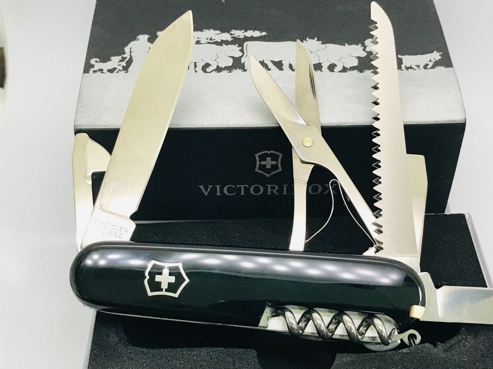 Victorinox Huntsman Alpfahrt Black LIMITED Collectors Item  NEW S in Zittau