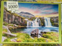 Puzzle 1.000 Teile // Landschaft, Wasserfall Feldmoching-Hasenbergl - Feldmoching Vorschau