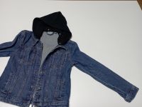 Jeansjacke Gr. 152 blau abnehmbare schwarze Kappe Alive Rheinland-Pfalz - Idar-Oberstein Vorschau