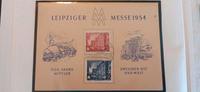 DDR Briefmarken-Set 'Leipziger Messe 1954' Hessen - Korbach Vorschau