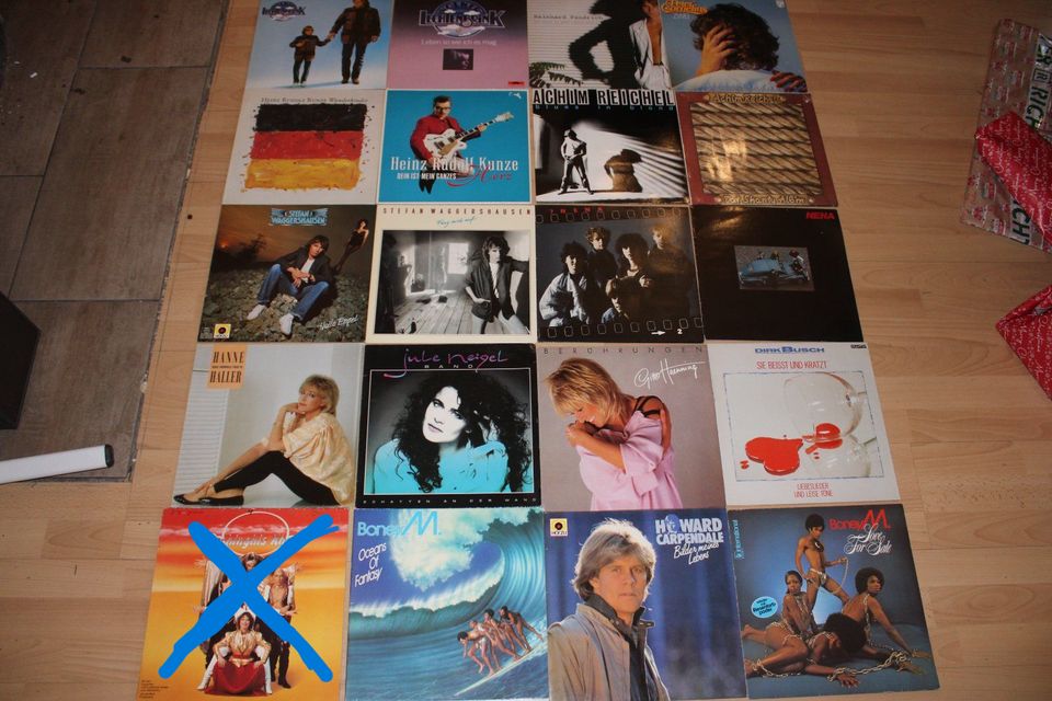 19 LP´s Vinyl Schallplatten Schlager Liedermacher Deutsch in Lübeck