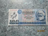 Original Filmgeld  100 DDR-Mark mit Autogramm Ronald Zehrfeld !!! Sachsen - Wittichenau Vorschau