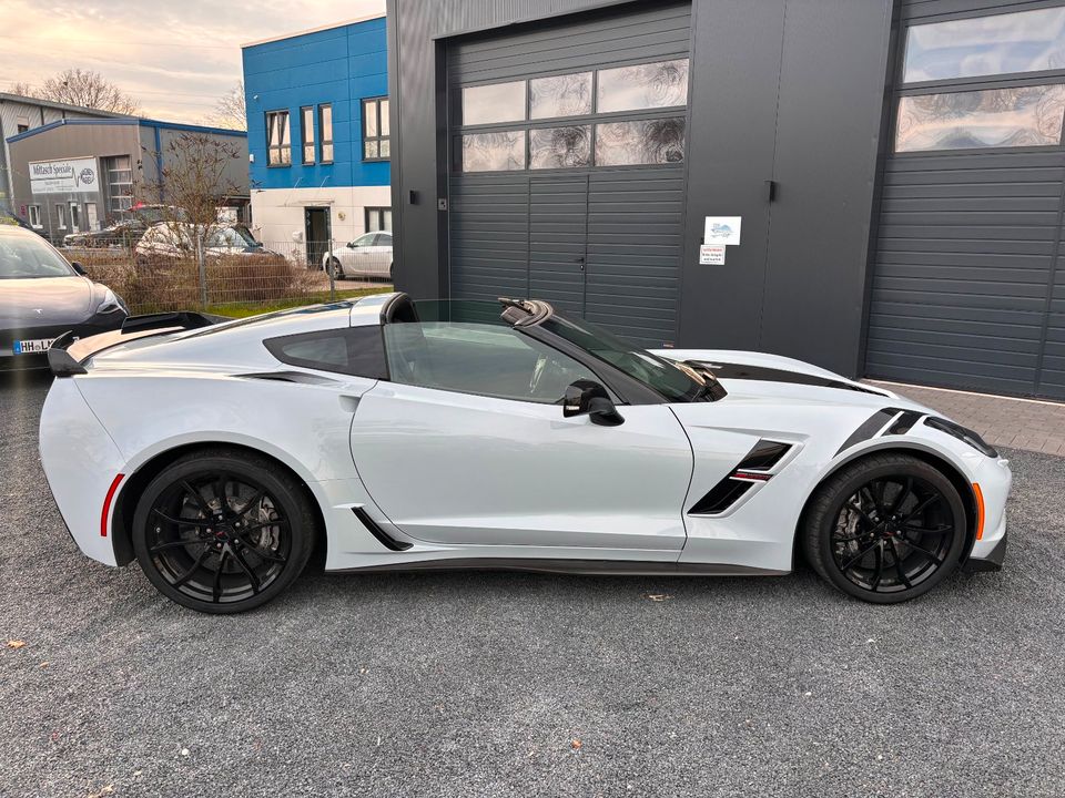 Corvette Grand Sport C7 Final Edition Carbon Targa 1.Hand 3500km in Bargteheide