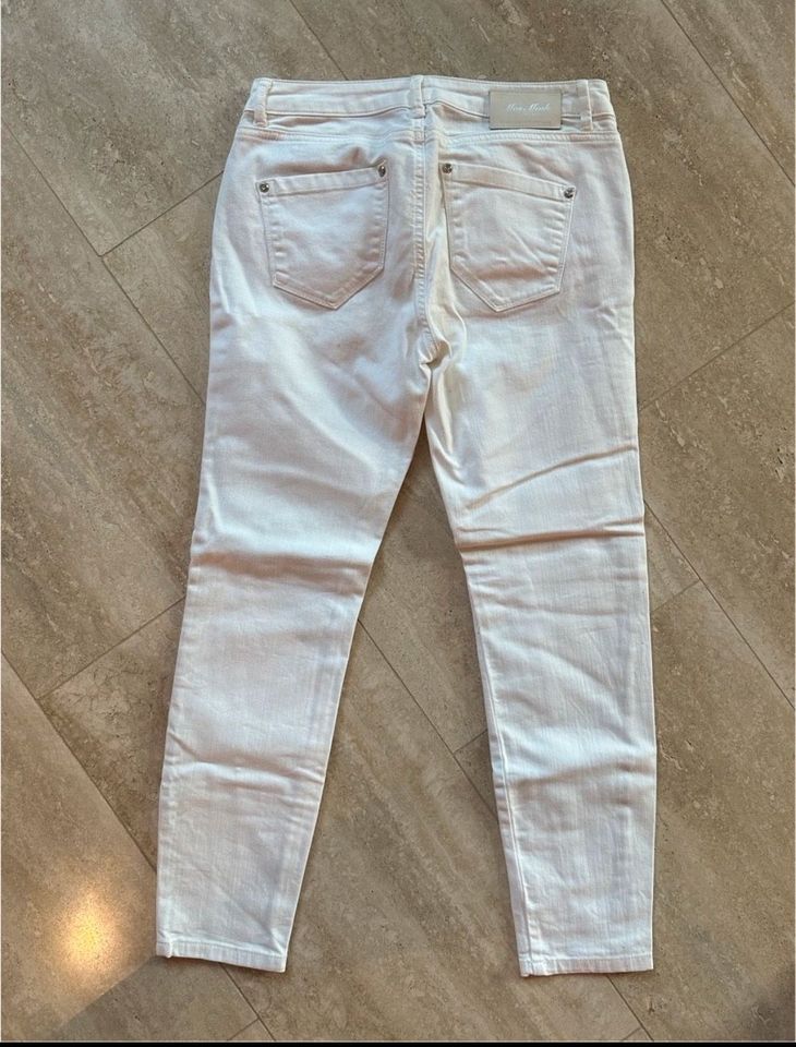 Mos Mosh Jeans Gr. 27 in weiß - wie neu in Kerpen