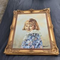Ölbild Portrait Mädchen Kind Bayern - Peißenberg Vorschau