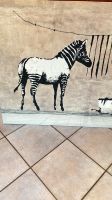 Banksy Washing Zebra 120x80 Niedersachsen - Seevetal Vorschau
