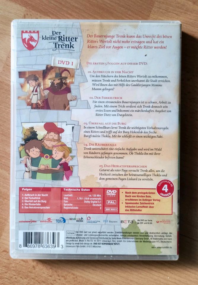 Der kleine Ritter Trenk 1, DVD in Frankfurt am Main