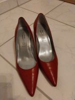 Pumps rotes Leder, 5th Avenue, Gr. 41 Hessen - Weiterstadt Vorschau