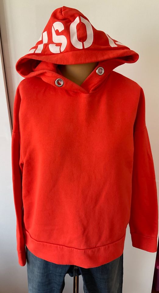 CLOSED Sweatshirt Kapuze orange S 36 38 40 sehr guter Zustand in Nienburg (Weser)