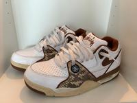 Nike Air Flight '89 Low SP Stüssy white / pecan-fossil Bayern - Gersthofen Vorschau