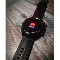 Huawei Watch GT 2 46mm Edelstahlgehäuse-Schwarz mit Silikonarmban Bayern - Regensburg Vorschau