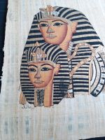 A3 Papyrus Bild Tutanchamun Maske Tut Ankh Amun Ench Ägypten Dortmund - Innenstadt-West Vorschau