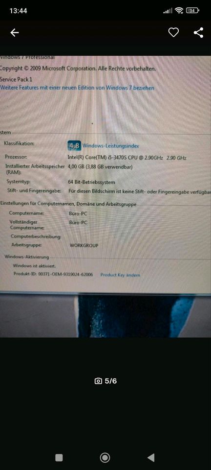 Hp Compaq Mini PC i5 , 3 Generation in Hamburg