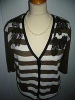 Luisa Cerano, Kurzarm - Strickjacke, mit Leinen, Gr. 36/38/40 Nordrhein-Westfalen - Eitorf Vorschau