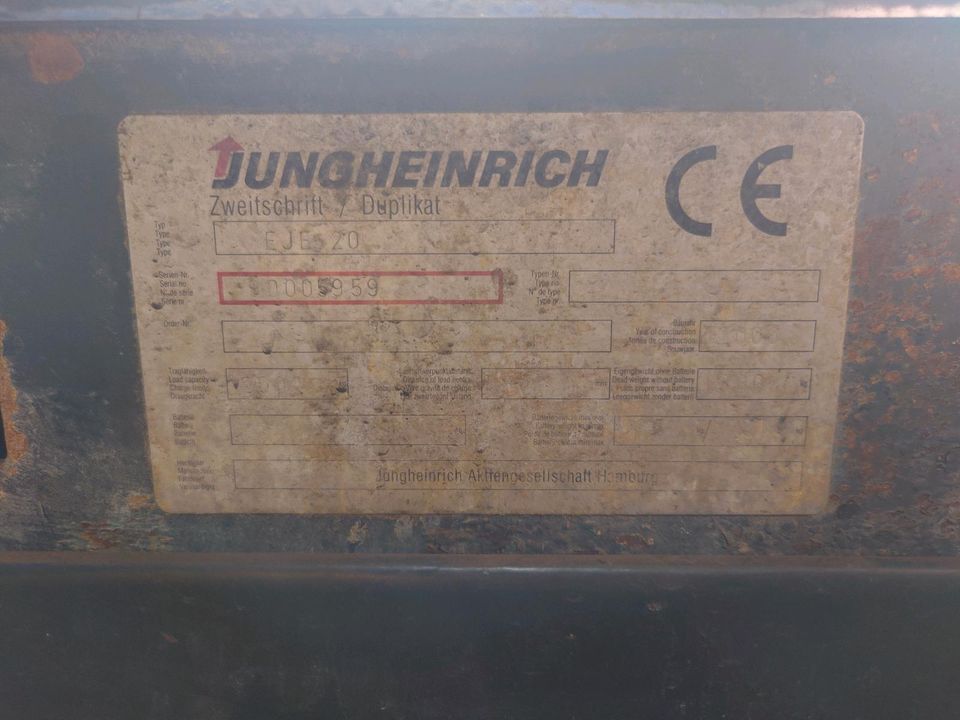 Jungheinrich Ameise EJE 20 in Eggenstein-Leopoldshafen