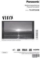 Panasonic Viera TH-65PV600E 65Zoll Plasma /TV/ Fernseher/ Full HD Nordrhein-Westfalen - Selm Vorschau
