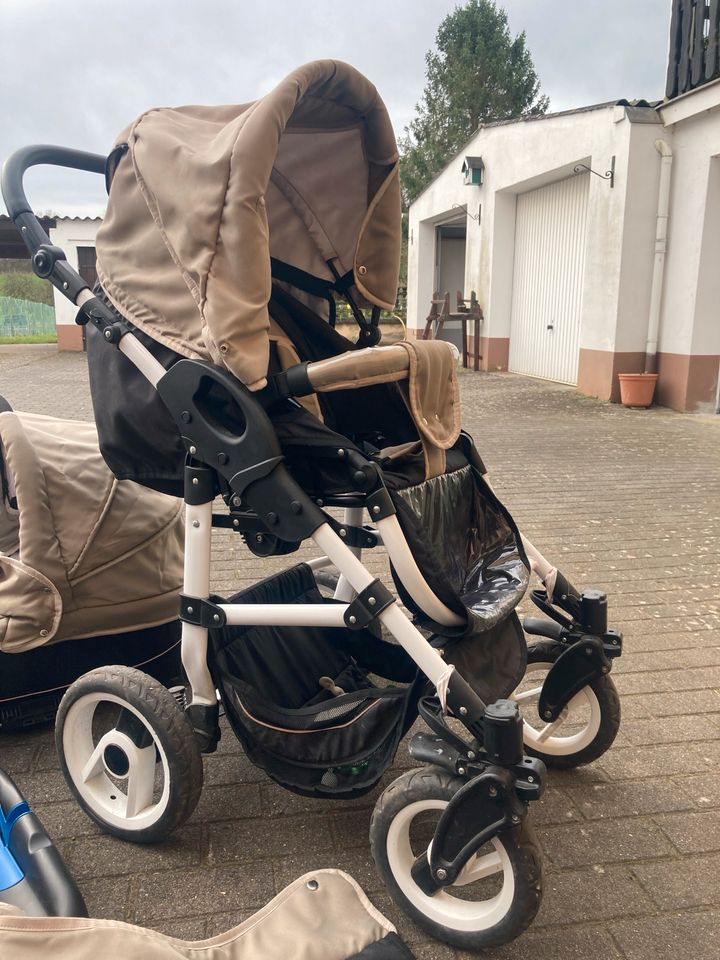 Kinderwagen 4 in 1 ISO fix, wanne, buggy, maxi cosi in Heusweiler