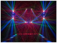 Partylicht Strobo UV Disco Laser Lichtanlage Lichtorgel miet leih Hessen - Ortenberg Vorschau