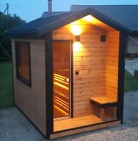 Gartensauna HolzSauna Fassauna Quadro Sauna Aussensauna Hamburg-Nord - Hamburg Barmbek Vorschau