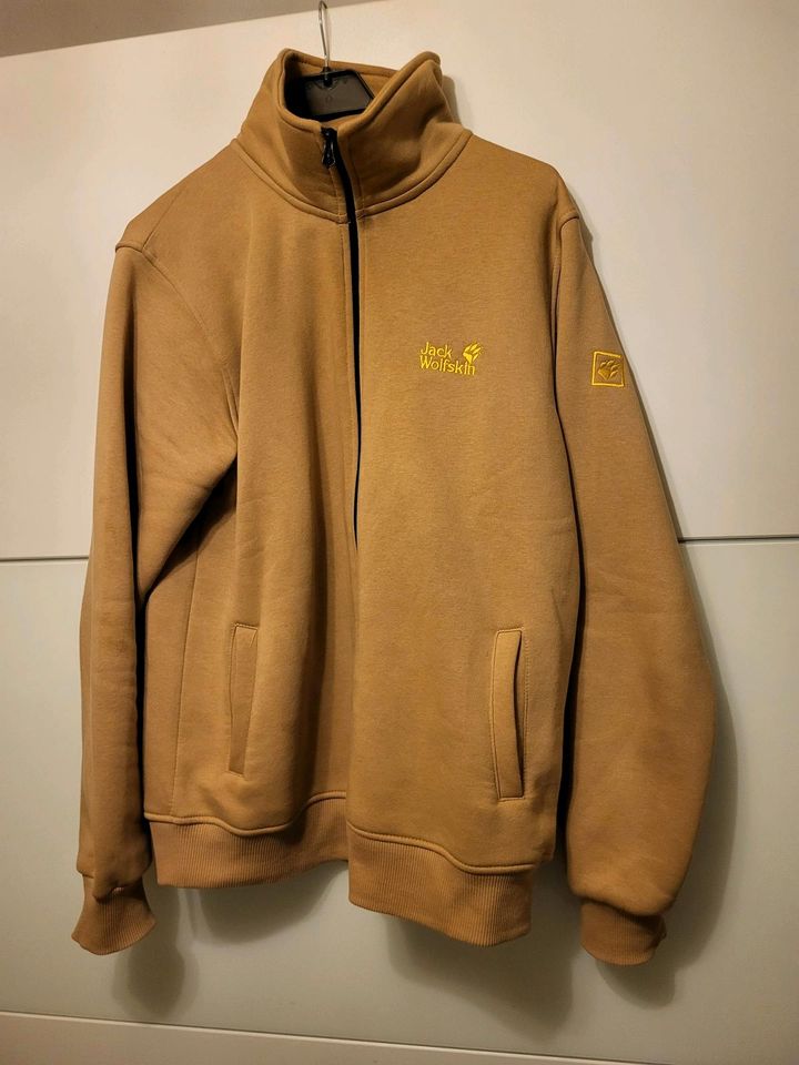 Neuwertig (Jack Wolfskin Zip Hoodie/Pullover) Größe L in Hildesheim