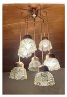 ❤️ ALT Charme d. 80er Kaskaden-Deckenlampe 7-flammig Ostalgie DDR Sachsen-Anhalt - Osterburg Vorschau