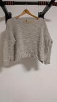 Oversize Strickpullover Benetton grau Hessen - Nidderau Vorschau
