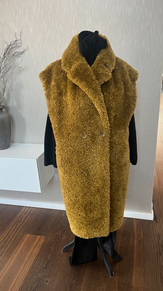 ✨Herno Weste Fake Fur✨ Gr. 36-40✨ TopZustand✨senffarben in München