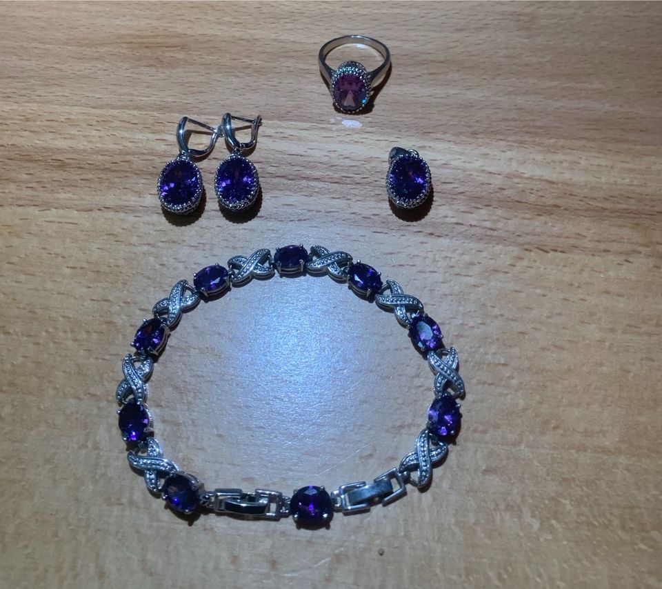 Amethyst/Lila Modeschmuck in Dohren (Nordheide)