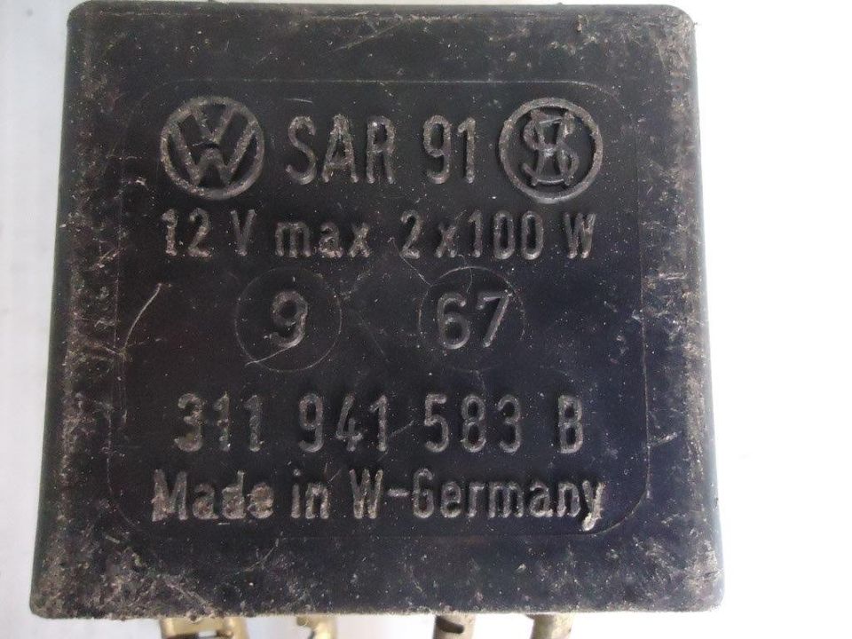 Orig. VW Käfer, Bus Fernlicht-Relais 311 941 583 B in Schloß Holte-Stukenbrock