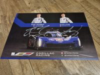 Autogramm EARL BAMBER & ALEX LYNN WEC 2024 Cadillac Motorsport Sachsen - Chemnitz Vorschau