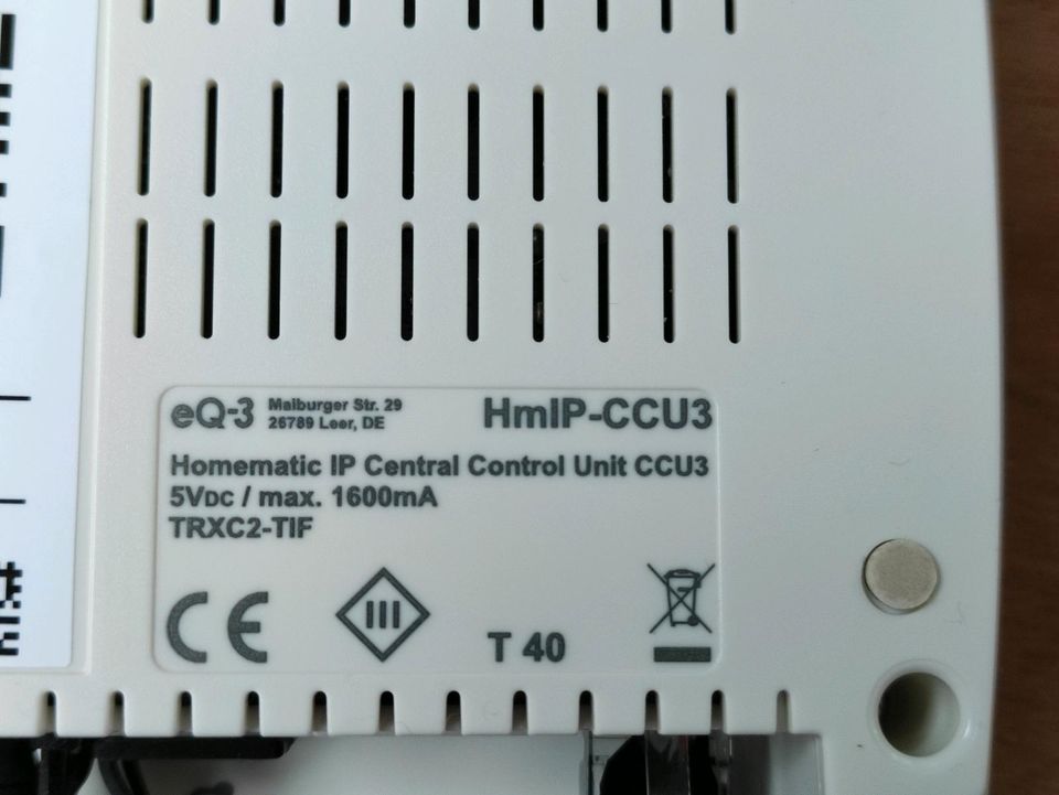 Homematic IP CCU3 mit POE Adapter Splitter RaspberryMatic in Aachen