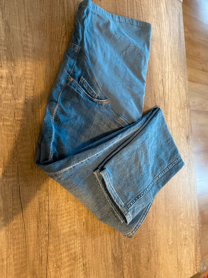 Umstandshose, H&M Mama, Schwangerschaft, Jeans, Gr. XL in Bielefeld