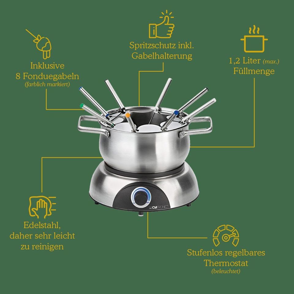 CLATRONIC Elektro-Fondue FD 3783 in Berlin