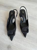 ZARA Slingback-Pumps, schwarz, Gr. 37 Essen - Bredeney Vorschau