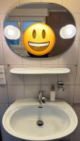 Waschbecken, Wasserhahn, Siphonabdeckung, Spiegel, Ablage Nordrhein-Westfalen - Bocholt Vorschau